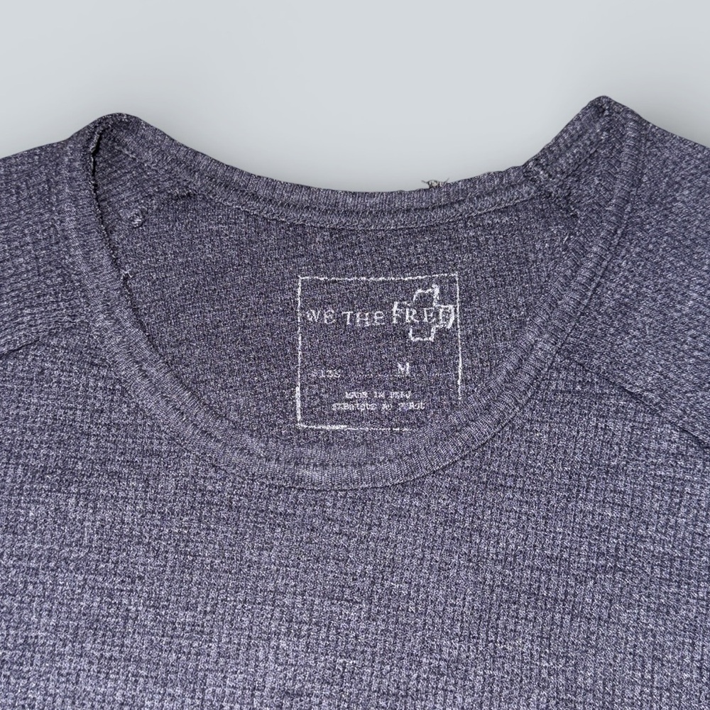 We The Free Oversized Waffle Knit Long Sleeve Top - Picture 2 of 4